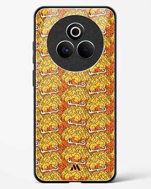 Mera Mera Devil Fruit Glass Case Phone Cover (Realme)