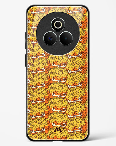 Mera Mera Devil Fruit Glass Case Phone Cover (Realme)