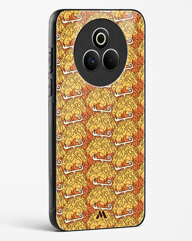 Mera Mera Devil Fruit Glass Case Phone Cover (Realme)