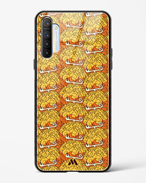 Mera Mera Devil Fruit Glass Case Phone Cover (Realme)