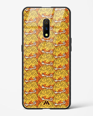 Mera Mera Devil Fruit Glass Case Phone Cover (Realme)