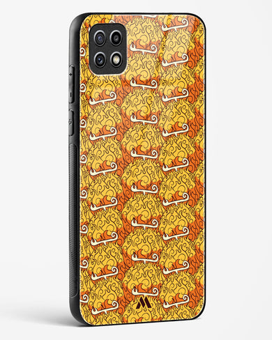 Mera Mera Devil Fruit Glass Case Phone Cover (Samsung)