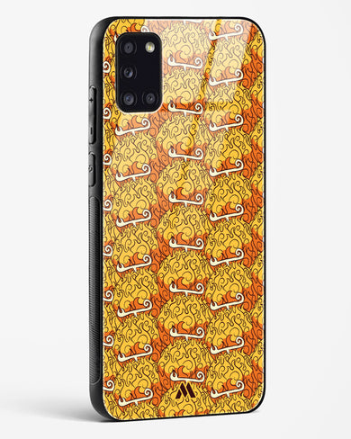 Mera Mera Devil Fruit Glass Case Phone Cover (Samsung)