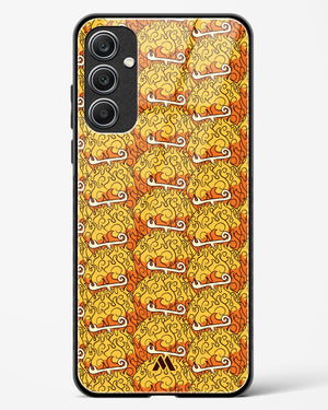 Mera Mera Devil Fruit Glass Case Phone Cover (Samsung)