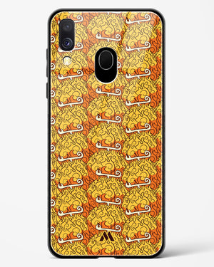 Mera Mera Devil Fruit Glass Case Phone Cover (Samsung)