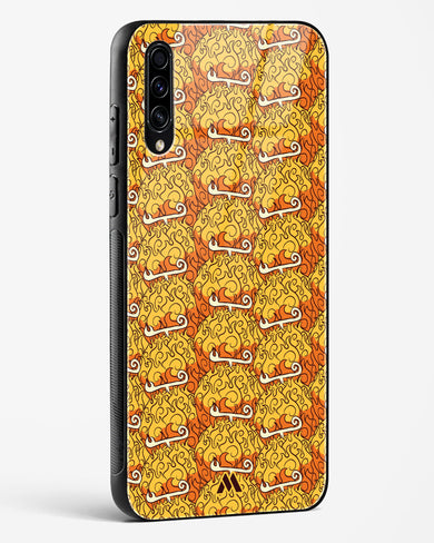 Mera Mera Devil Fruit Glass Case Phone Cover (Samsung)