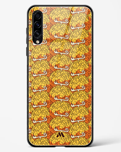 Mera Mera Devil Fruit Glass Case Phone Cover (Samsung)