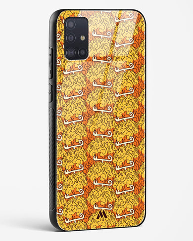 Mera Mera Devil Fruit Glass Case Phone Cover (Samsung)