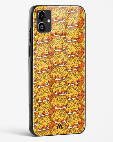 Mera Mera Devil Fruit Glass Case Phone Cover (Samsung)