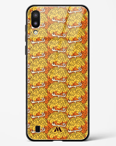 Mera Mera Devil Fruit Glass Case Phone Cover (Samsung)