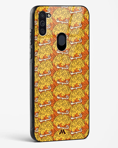 Mera Mera Devil Fruit Glass Case Phone Cover (Samsung)