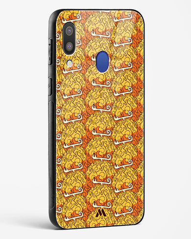 Mera Mera Devil Fruit Glass Case Phone Cover (Samsung)