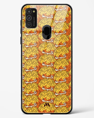 Mera Mera Devil Fruit Glass Case Phone Cover (Samsung)