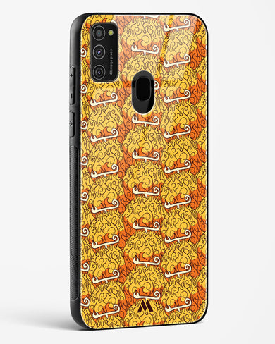 Mera Mera Devil Fruit Glass Case Phone Cover (Samsung)