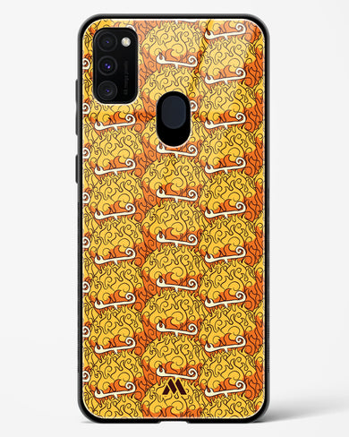 Mera Mera Devil Fruit Glass Case Phone Cover (Samsung)