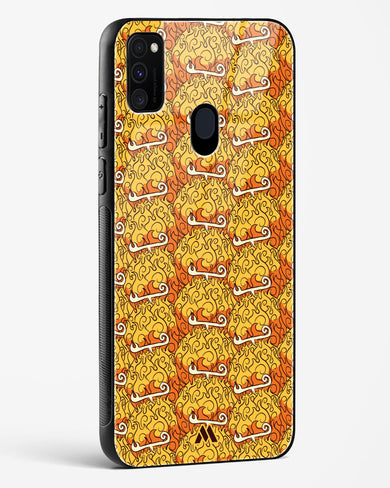 Mera Mera Devil Fruit Glass Case Phone Cover (Samsung)