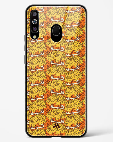 Mera Mera Devil Fruit Glass Case Phone Cover (Samsung)