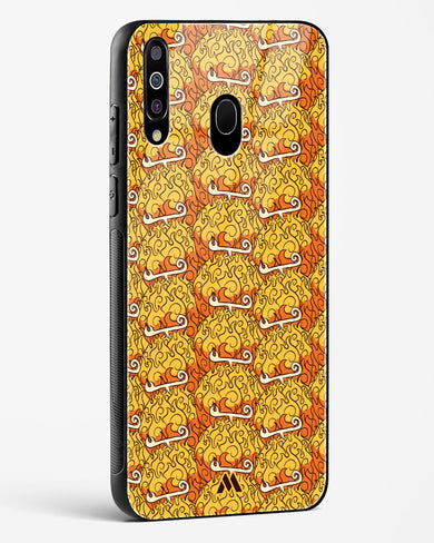 Mera Mera Devil Fruit Glass Case Phone Cover (Samsung)