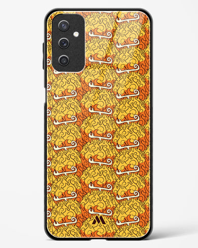 Mera Mera Devil Fruit Glass Case Phone Cover (Samsung)