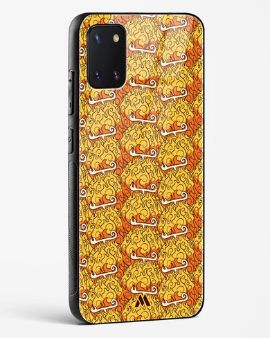 Mera Mera Devil Fruit Glass Case Phone Cover (Samsung)