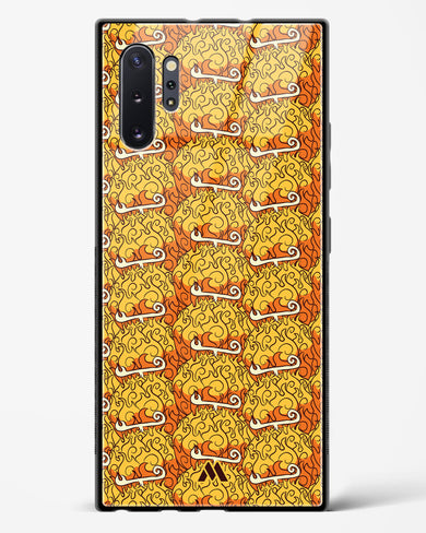 Mera Mera Devil Fruit Glass Case Phone Cover (Samsung)