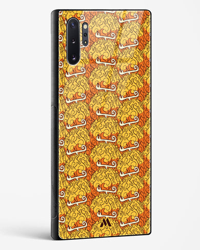 Mera Mera Devil Fruit Glass Case Phone Cover (Samsung)