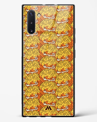 Mera Mera Devil Fruit Glass Case Phone Cover (Samsung)