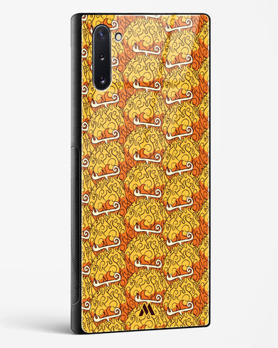 Mera Mera Devil Fruit Glass Case Phone Cover (Samsung)