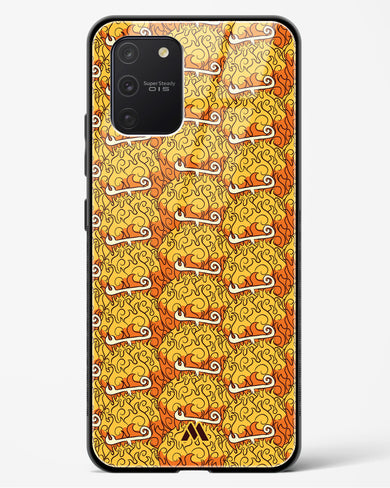 Mera Mera Devil Fruit Glass Case Phone Cover (Samsung)