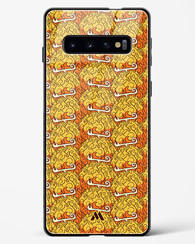 Mera Mera Devil Fruit Glass Case Phone Cover (Samsung)