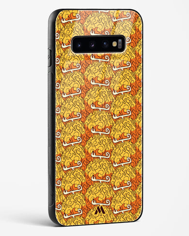 Mera Mera Devil Fruit Glass Case Phone Cover (Samsung)