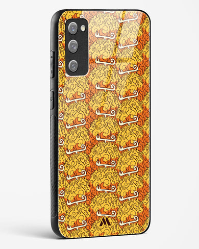 Mera Mera Devil Fruit Glass Case Phone Cover (Samsung)