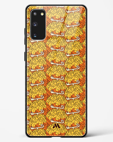 Mera Mera Devil Fruit Glass Case Phone Cover (Samsung)