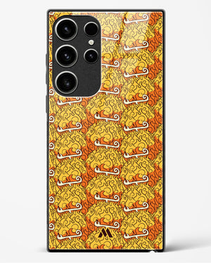 Mera Mera Devil Fruit Glass Case Phone Cover (Samsung)