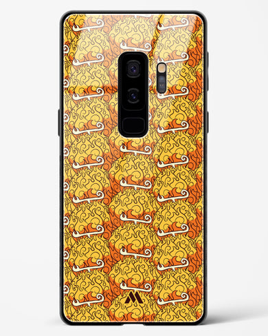 Mera Mera Devil Fruit Glass Case Phone Cover (Samsung)