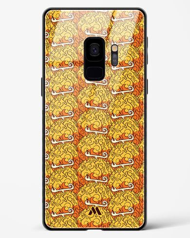 Mera Mera Devil Fruit Glass Case Phone Cover (Samsung)