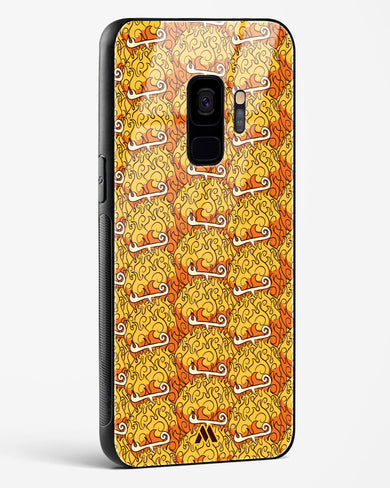 Mera Mera Devil Fruit Glass Case Phone Cover (Samsung)