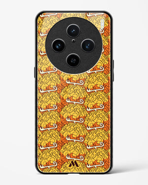 Mera Mera Devil Fruit Glass Case Phone Cover (Vivo)