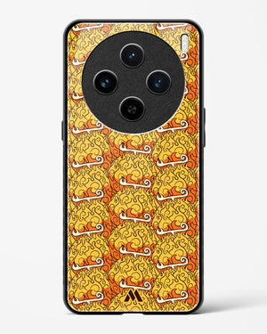 Mera Mera Devil Fruit Glass Case Phone Cover (Vivo)