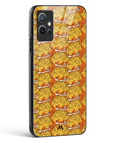 Mera Mera Devil Fruit Glass Case Phone Cover (Vivo)