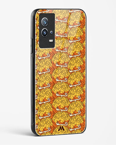 Mera Mera Devil Fruit Glass Case Phone Cover (Vivo)