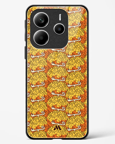 Mera Mera Devil Fruit Glass Case Phone Cover (Xiaomi)