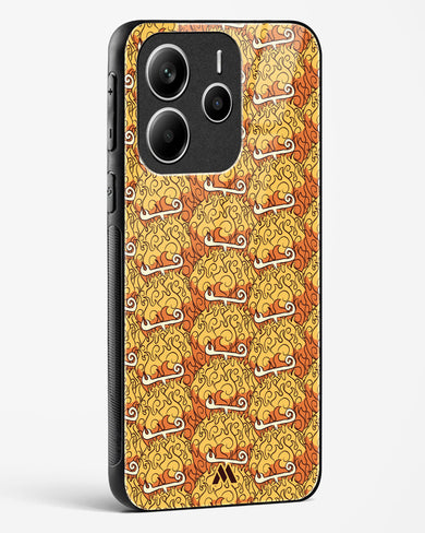 Mera Mera Devil Fruit Glass Case Phone Cover (Xiaomi)