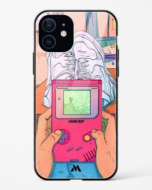 Chillin n Gamin Glass Case Phone Cover (Apple)