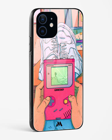 Chillin n Gamin Glass Case Phone Cover (Apple)