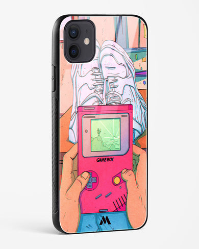 Chillin n Gamin Glass Case Phone Cover (Apple)