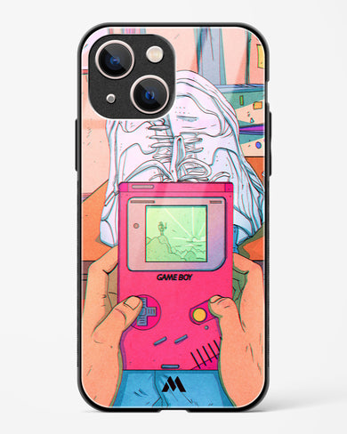 Chillin n Gamin Glass Case Phone Cover (Apple)