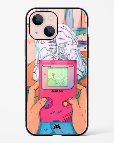 Chillin n Gamin Glass Case Phone Cover (Apple)