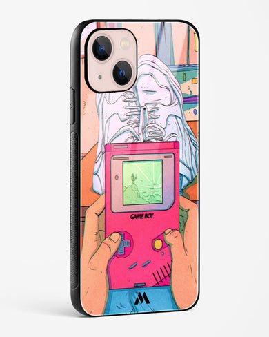 Chillin n Gamin Glass Case Phone Cover (Apple)