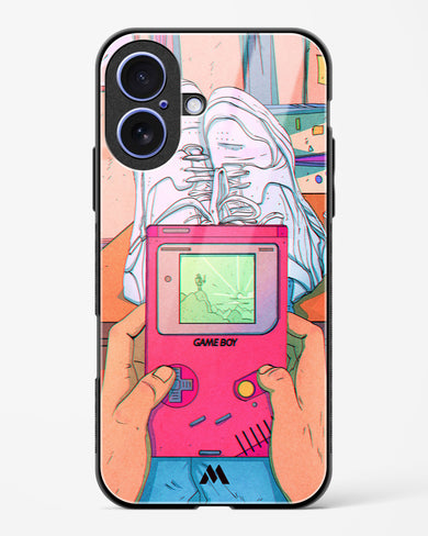 Chillin n Gamin Glass Case Phone Cover (Apple)